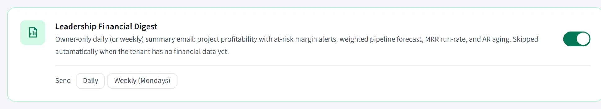 CrewOS Leadership digest