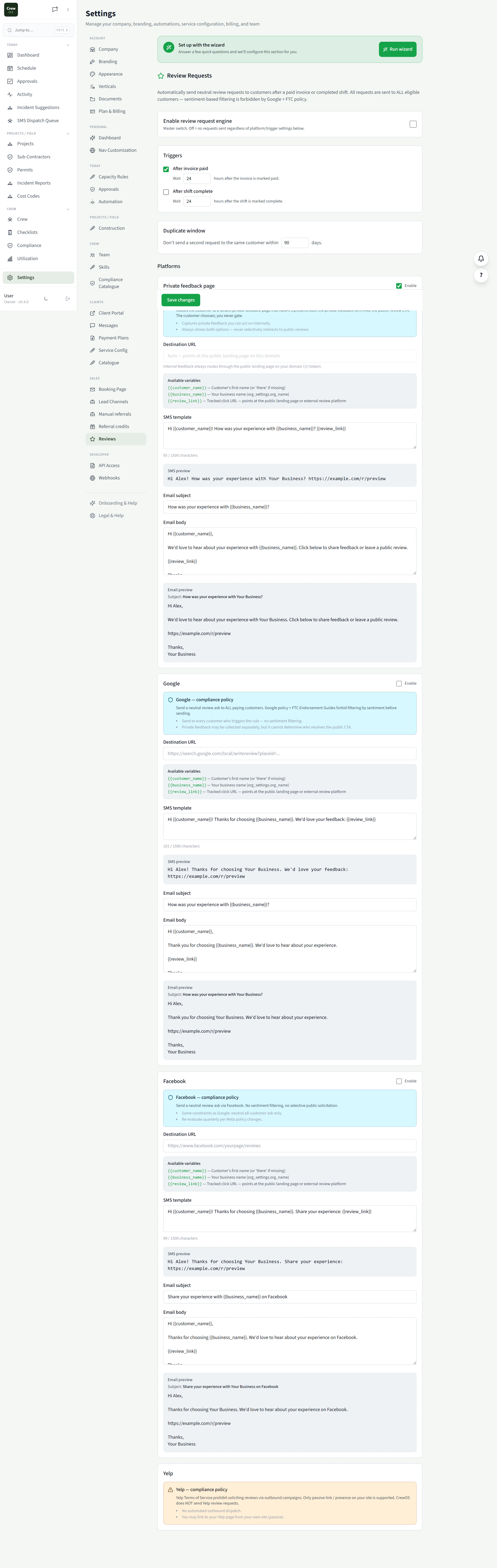 CrewOS Reviews